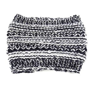 Crochet Tricoted Women Ponytail Chapeaux d'hiver Wool tricot Capeur Pony Pone