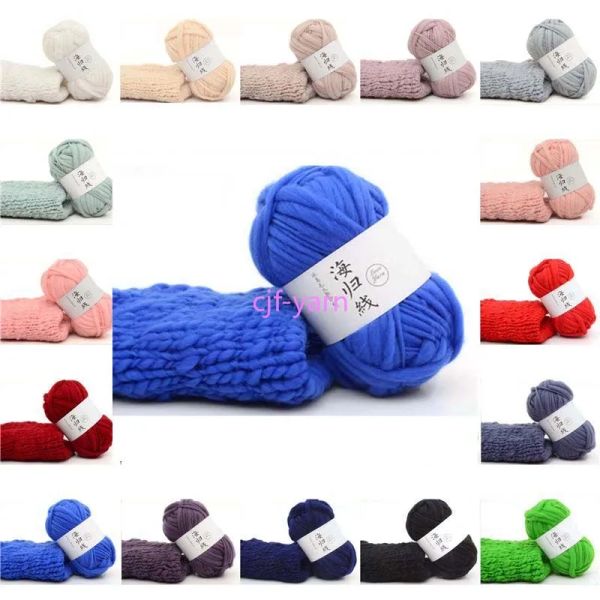 Crochet Laine Crochet Tapis SuperSoft Yarn Fil Colorful Pull Aryclique 50g Ball Adulte Lot épais tricot en gros tricoté