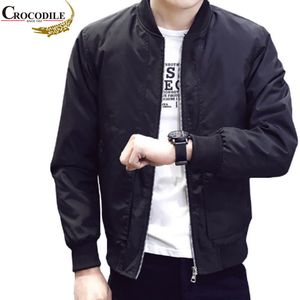 Crocodile Marque Hommes Vestes et Manteaux Nouveau Printemps Hommes Veste Hommes À L'extérieur Vêtements Casual Hommes Coupe-Vent Survêtement 201022