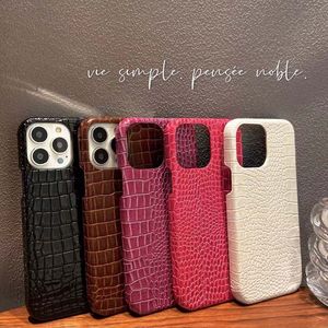 Étuis de téléphone en cuir brillant en peau de crocodile pour Huawei OPPO VIVO iPhone 15Pro max 15 14 PLUS 13 12 11 14 Pro Max XSMAX Designer Samsung Case S23 S23P S23U S22 NOTE 10 20 Ultra