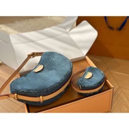 Croissant Designer Women Denim Limited Shoulder Bag Suskarm 24 Resort Correa ajustable Bolso Crossbody Cero Willet Handb