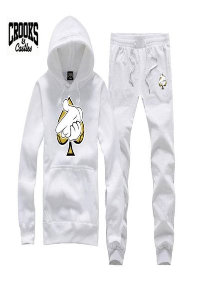 Escrocs et châteaux sweat diamant mode hip hop sweat à capuche vêtements pour hommes vêtements de sport hiphop pull sweats marque escrocs élégant1490962