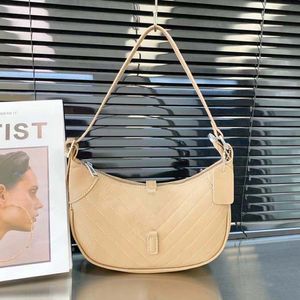 crossbody tas voor vrouw hobe spiegel kwaliteit schouder luxe designer tas leer vrouwelijke mode crossbody handtas klassieke lederen halve maan tas vrouw