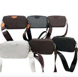 Crossbodytas voor dames Leren portemonnee Lichtgewicht verstelbare riem Trendy design schoudertassen 6 kleuren