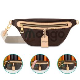 Bolsas de cintura de bumbag de cuerpo cruzado Fanny Pack en relieve diseñadores de flores bolsas de cuero de cuero de lujo bolso de hombro número de serie Código de polvo