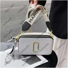 Cross Body Crossbody Bag Marc Snapshot Monederos Diseñador Mujer Bolso Lady Camera Bag Luxury Leather Handbas Moda para hombre Mini bolsos de hombro