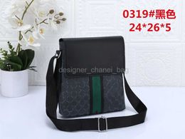 Cross Body Versions de haute qualité Sacs à bandoulière Cross Body Sacs à main pour hommes Trois styles Travail Loisirs de plein air Sacs à main Poche arrière zippée Sac messager H911S