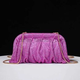 Cross Body Luxury Bag New Women's New Crystal Billet y Bolse Designer Calidad 2023catlin_fashion_bags