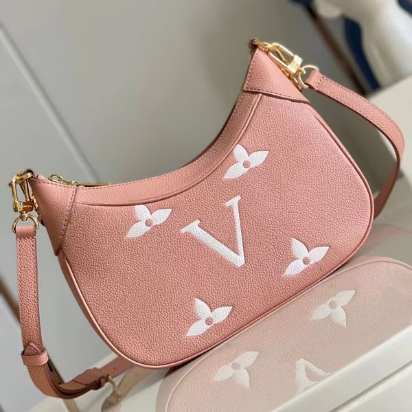 Cross Body Luxury Designer Fourre-tout Sacs d'embrayage M46002 M46112 Bagatelle Sacs à bandoulière Pochette classique Femmes Messenger Sac Hommes Voyage Véritable Sac à main de soirée en cuir