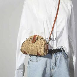 Cross Body Nouveau Wemen Mini Messenger Sac Style Coréen Ulzzang Sac À Bandoulière Str Tissage Mode Harajuku Couleur Primaire Sacs À Bandoulièretylishyslbags