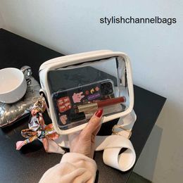 Cross Body PVC Clear Crossbody Bags For Women Men Stadium goedgekeurde transparante schouderhandtas kleine vierkante telefoontas buiten portemonnee portemonnee 0212/23