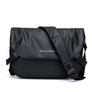 Cross Body Couleur Unie Hommes Sacs À Bandoulière Mode Noir Bandoulière Qualité Oxford Casual Homme Messenger Sac Cartables Sacs À Main Et Sacs À Main