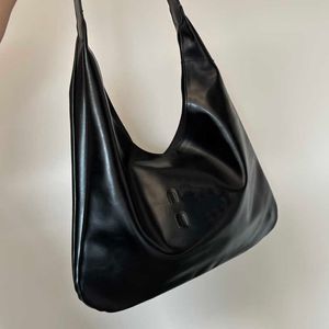 Vintage Designer Hobo Tote Texture Cuir Noir Maillard Sac sous les bras Sacs à main de haute qualité Messengers Sacs à main 220922