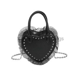 Cross Body Trend Style Earth Saped Cross Body Bag Sweet Lace Design Soul Bag Portefeuille d'amour pour femmes 2023 Nouveau ot Salescatlin_fashion_bags