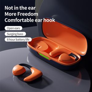 Auriculares Bluetooth TWS de conducción ósea transfronteriza Gancho para la oreja inalámbrico no intrauditivo Auriculares inalámbricos con batería de larga duración de alta calidad