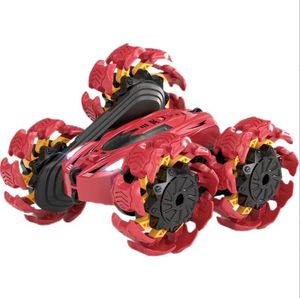 Cross Border Children's dubbelzijdige stuntauto explosief wielgebaardetectie Seting afstandsbediening auto speelgoed drift auto off-road voertuig RC Race Car