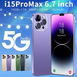 Smartphone dédié transfrontalier i15 ProMAX smartphone Android haute définition grand écran 16 + 1 To