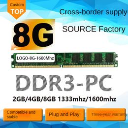 Mémoire d'ordinateur de bureau transfrontalière DDR3 8G 1600MHz Compatible avec la barre de mémoire 8g1333mhz