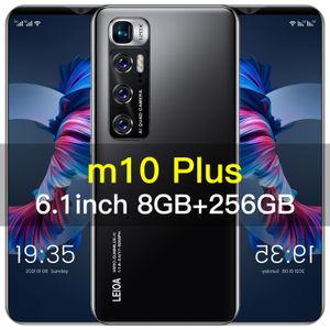 Grensoverschrijdende e-commerce hot-selling product groothandel M10plus Android-smartphone 6,1-inch 5G mobiele telefoon met groot scherm