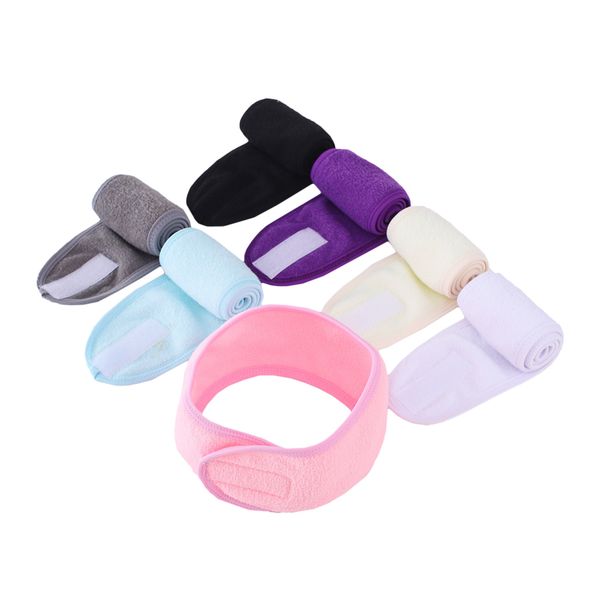 Bandeau de sport de yoga de maquillage européen et américain transfrontalier bandes de cheveux en tissu de fourmi en gros