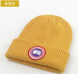 2023 Commerce extérieur transfrontalier e-commerce nouveau chapeau d'oie tricoté en Europe et aux États-Unis chapeaux de laine chauds d'hiver à capuche en gros.