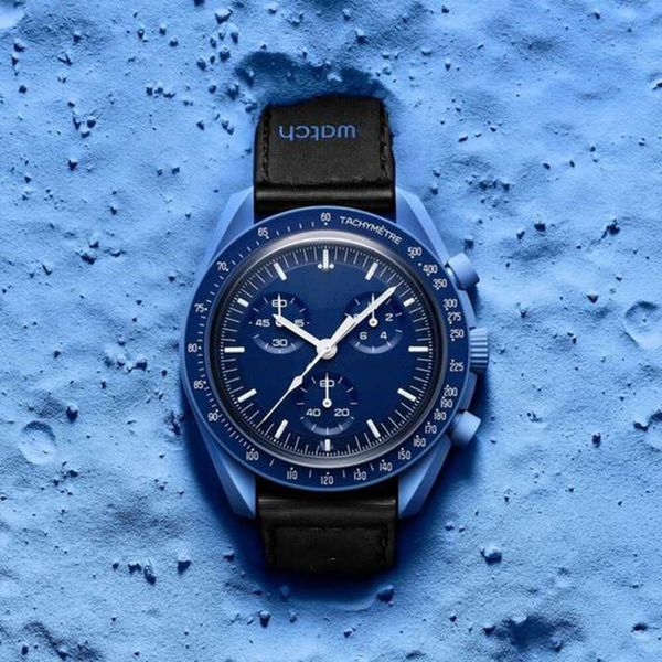 Cross Brordon Foreign Trade Hot Sell Watches Watches, Moon Joint Space Landing Mission Six Six Timing Quartz Quartz Watch Wholesale
