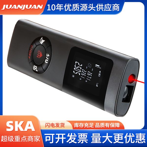 Comercio exterior transfronterizo TD035 mini equipo de medición de distancia infrarrojo carga USB telémetro láser portátil de alta precisión