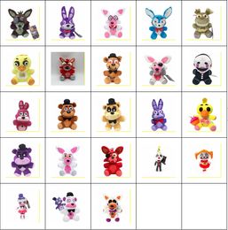 Cross Border Hot Vendre un jouet en peluche 18 cm, ours brun, rabbit d'oreille cassé, anime, poupées environnantes, poupées et poupées