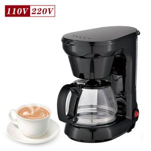 Machine à café italienne transfrontalière automatique américaine 110 v machine à café goutte à goutte américaine machine à thé au lait cafetière