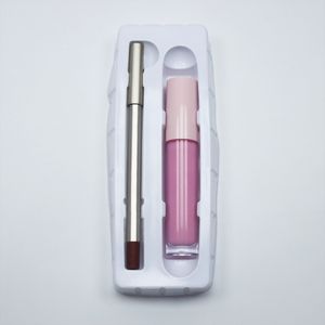 Cross-Border Makeup 80 Color Lip Bloss Lip Box Boîte de deux en un pour un stylo à lèvres à lèvres imperméable Spot sans logo