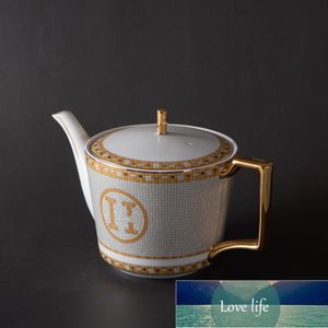 Série de mosaïque transfrontalière tasse à thé parfumée classique rétro abordable luxe tasses en porcelaine tendre ensemble échantillon décoration de salle poignée en or tasse à café