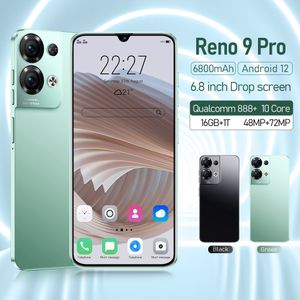 Grensoverschrijdende nieuwe collectie 2023 mobiele telefoon Reno9 Pro 6,8-inch groot scherm 5 miljoen pixels 2 16 geheugen Android 8.1 smartphone