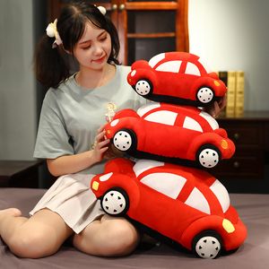 Transfrontalier nouvelle voiture oreiller en peluche jouet figurine enfants dormir confort poupée cool garçon accompagner cadeau