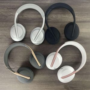 Grensoverschrijdende nieuwe NC 700 draadloze Bluetooth-hoofdtelefoon, draagbare sport met leren tas, zakelijke oortelefoon met zware bas