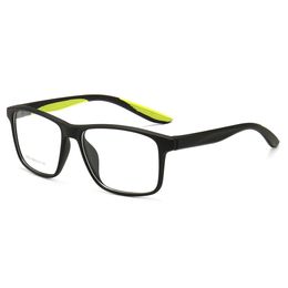 Nouvelle monture de lunettes TR90 transfrontalière monture de myopie Simple lunettes plates d'étudiant à monture complète peuvent être équipées de lunettes 5772