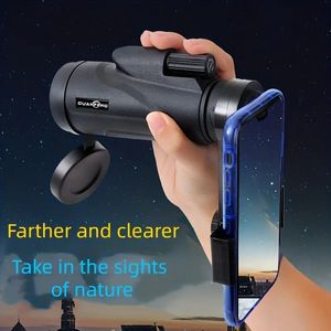 Télescope extérieur transfrontalier 12X50 télescope monoculaire HD Vision nocturne HD téléphone portable Photo Mini