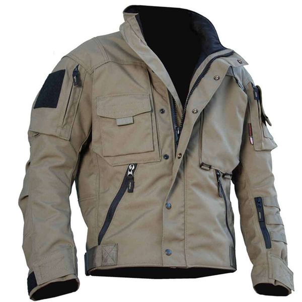 Veste fine tactique multifonctionnelle pour hommes, courte, transfrontalière, pour l'extérieur, tout Terrain, printemps et automne