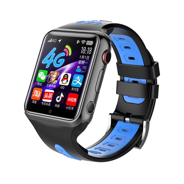 Montre intelligente transfrontalière W5 pour enfants 4G HD appel vidéo accès Internet WiFi montre intelligente de positionnement intelligent