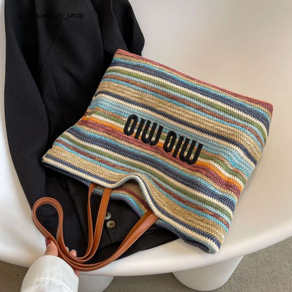 Sacs à main de marque de mode en gros transfrontalier rayé grand sac grande capacité pour femmes printemps et été nouveau Sentong Qintuo spécial épaule unique