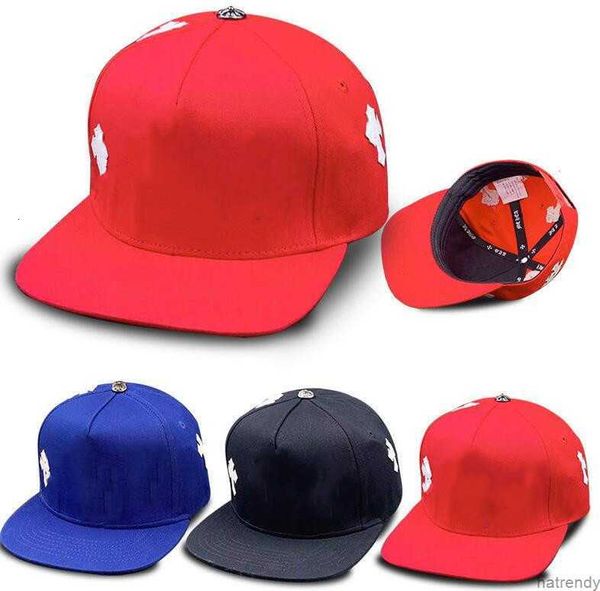 Cross Flower Designer Caps Baseball Mens Blue Black Chrome Women Ball Moda Carta Patrón Sombreros Alta calidad Ch Cap Hearts 14n2