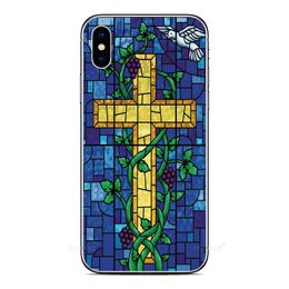 Cross Jesus Phone Case pour Xiaomi 13 12 Lite 11 12T 12X 12S 11T MI A2 6X POCO C40 C50 C55 M5 M4 F4 X5 Pro Civi 5G 4G Couverture