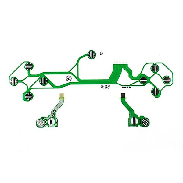 Carte de circuit imprimé de ruban de boutons de film fonctionnel à clé croisée pour contrôleur PS5 Joystick Film conducteur Clavier Flex Cable PCB FEDEX DHL UPS FREE SHIP