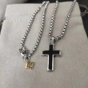 kruis ketting voor mannen dy sieraden Retro Vintage designer Sieraden heren ketting zilveren kettingen man kettingen vriendje verjaardagsfeestje Gift groothandel