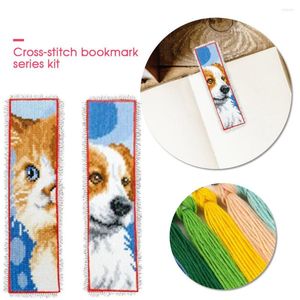 Cross Stitch Book Mark Needlework Kit 14ct Artwork Borduurwerk geteld dierenpatroon Bookmark ornamenten