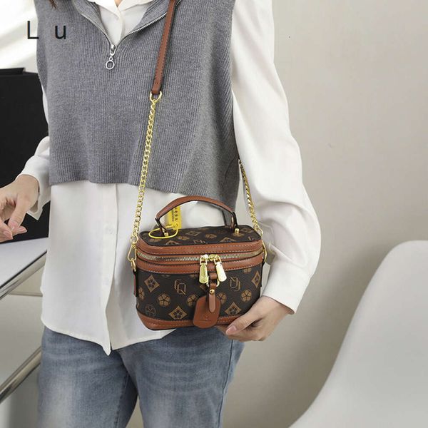 Bolsa Crossbody 80% Diseñador único Bag New Fashion Fashion Fashion impreso estilo Versátil Versátil Magno de maquillaje de un hombro