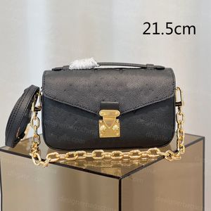 Crossbodybody Sac Chain Messenger Leather East West Handbag Purse Purse Spower Underarm Envelope Sac à provisions Femmes Sac à main