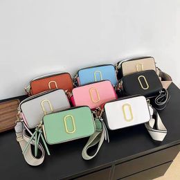 crossbody tas designer tas mode veelzijdige meerkleurige cameratas multifunctionele luxe portemonnee mini contrasterende kleine vierkante tas klassieke schoudertas