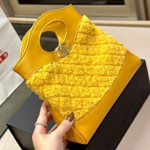 Luxe designer handtas Schoudertas van lamswol Leren damestas Crossbody tas Woon-werkpakket Feesttas Ketenpakket Clutch Bag Satchel Mini Totes gewatteerde tas