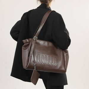 sac à bandoulière Mius Womens Tote Bag Instagram Sac sous bras décontracté Sac à épaule de grande qualité