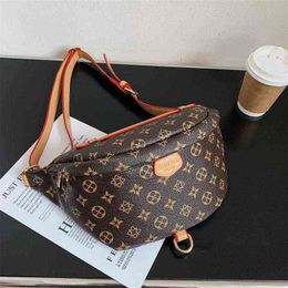 Bolso cruzado, bolsos de diseñador para mujer, bolso pequeño, bolso de mensajero de moda Retro de verano, bolso de pecho, mochilas de cintura versátiles, bolsos 0729